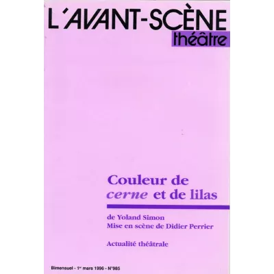 Couleur de cerne et de lilas
