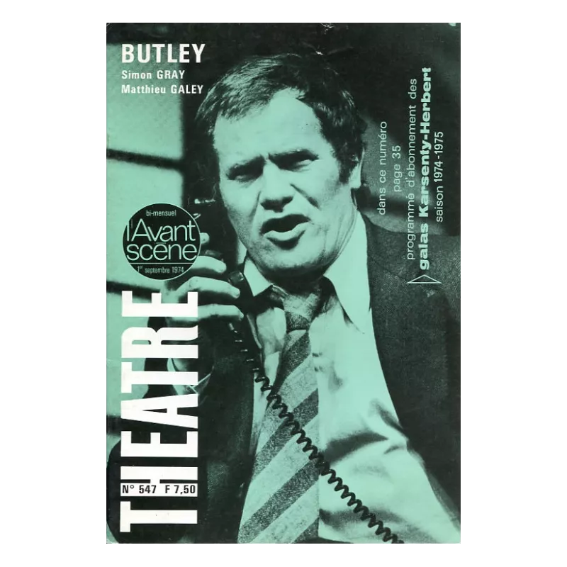 Butley / La Galette des rois