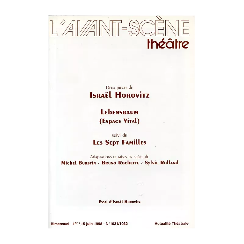 Lebensraum (espace vital) / Les sept familles